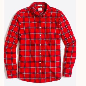 J.Crew Boy Fit Flannel Shirt